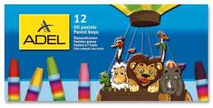 ADEL - ADEL 12 RENK PASTEL BOYA 837002