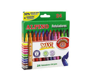 ALPINO - ALPINO 24 RENK MAXI KEÇELİ KALEM AR-07