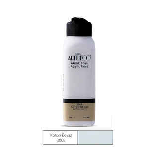 FANART-ARTDECO - ARTDECO AKRİLİK BOYA 140 ML KOTON BEYAZ 070R-3008