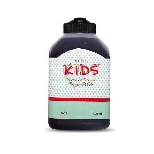 ARTDECO KIDS PARMAK BOYASI 118L-790 SİYAH 500 ml.