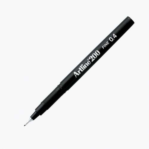 ARTLINE 200 SİYAH FINELINER KALEM 0.4mm EK-200N