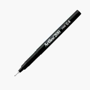 ARTLINE - ARTLINE 200 SİYAH FINELINER KALEM 0.4mm EK-200N