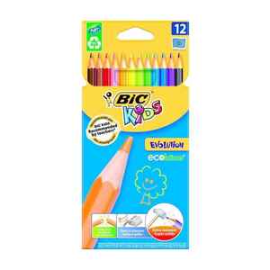 BIC - BİC EVOLUTION 12 RENK KURU BOYA 82902910