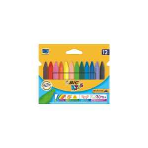 BIC - BİC PLASTIDECOR ÜÇGEN 12 Lİ PASTEL BOYA 8297733