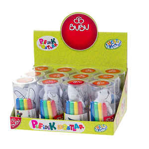 BU-BU - BU-BU 00068 PUFİDİK DOSTLAR +4 AD.BOYA KALEMİ SET