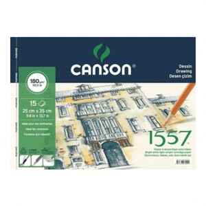 CANSON - CANSON 1557 25x35 RESİM DEFTERİ 15 YP 180 gr 180152535