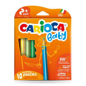 CARIOCA - CARIOCA 10 RENK BABY KURU BOYA 42819