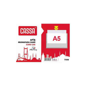 CASSA - CASSA 7508 A5 AFİŞ MUHAFAZA KABI