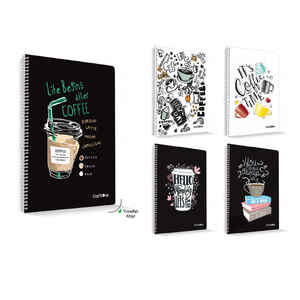 ÇINAR - ÇINAR COFFEE 17x24 120 YP ÇİZGİLİ SERT KPK DEFTER 55144