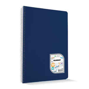 ÇINAR - ÇINAR COLORMAXI A4 96 YP KARELİ PP KAPAK SPİRALLİ DEFTER 73005