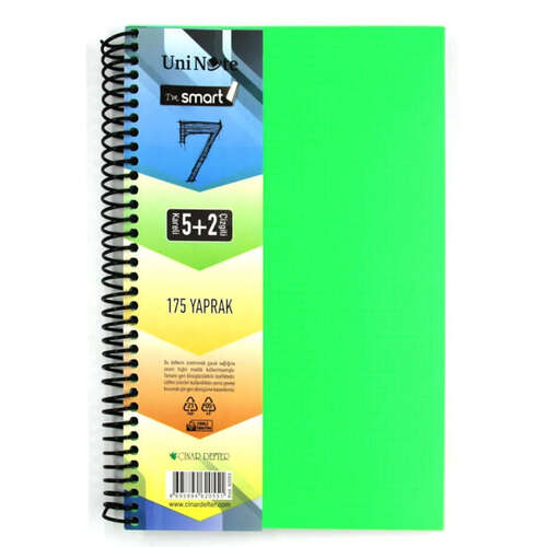 ÇINAR IM SMART A4 175 YP 5+2 AYRAÇLI DEFTER 62055