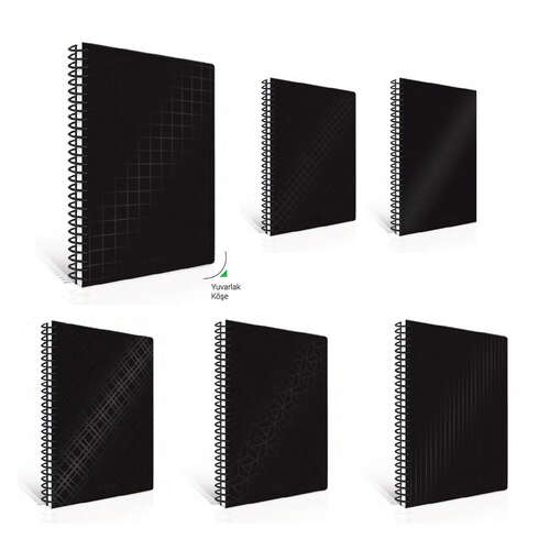 ÇINAR NERO 17x24 100 YP ÇİZGİLİ SPR SERT KAPAK DEFTER 55214