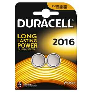 DURACELL - DURACELL 2016 PİL 2 Lİ 3V DP2016