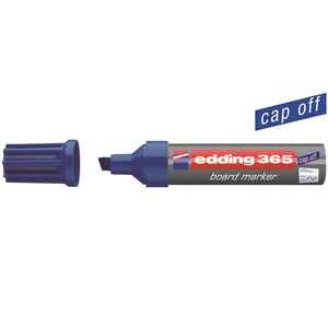 EDDING - EDDİNG 365 KALIN KESİK UÇ MAVİ TAHTA KALEMİ