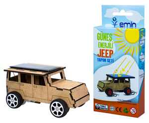  - EMİN EM3068 GÜNEŞ ENERJİLİ JEEP YAPIM SETİ