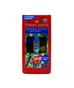 FABER CASTELL - FABER 12 RENK SULU BOYA KÜÇÜK BOY 125011