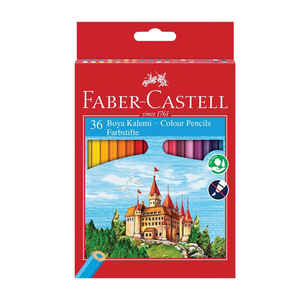 FABER CASTELL - FABER 36 RENK KURU BOYA KALEMİ 5171000010