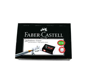 FABER CASTELL - FABER 7085-24 SİLGİ BEYAZ 24 LÜ 188524