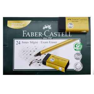 FABER CASTELL - FABER BLACK EDİTİON SINAV SİLGİSİ 24 LÜ 187241