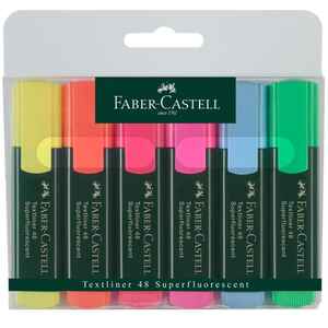 FABER CASTELL - FABER FOSFORLU KALEM 6 LI POŞET 154806