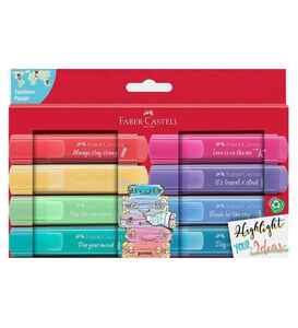 FABER CASTELL - FABER FOSFORLU KALEM K 46 PASTEL RENK 8 Lİ 3025462600