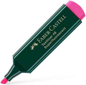 FABER CASTELL - FABER FOSFORLU PEMBE KALEM 154828