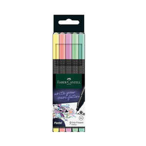 FABER CASTELL - FABER GRIP FİNEPEN PASTEL 5 Lİ 20151602