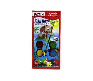 FATİH - FATİH 12 RENK SULU BOYA S-12 BIG SIZE 904