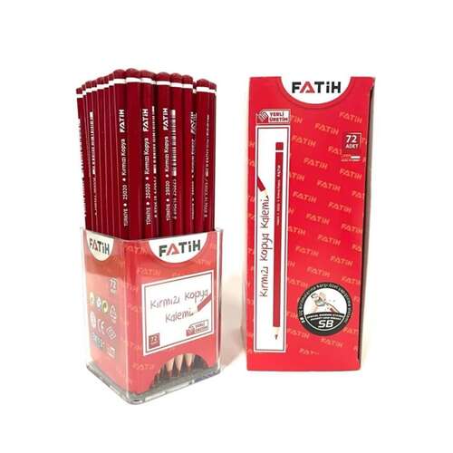 FATİH KIRMIZI KOPYA KALEMİ 72 Lİ FA25020CLKI72