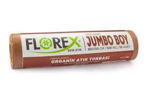 Florex - Florex Organik Atık Çöp Poşeti 80x110 800 GR 10 Rulo (1)