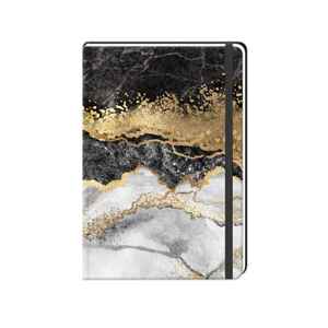 KESKİN - KESKİN 17x24 MARBLE GOLD 96 YP ÇİZG. LAST. DEFTER 415991(Ö.FİYAT)