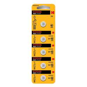 KODAK - KODAK CR2032 ULTRA LİTYUM PARA PİL 5 Lİ BLİSTER 281389