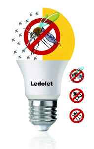 LEDOLET - LEDOLET 9W SİVRİSİNEK KOVAR E27 LED AMPUL