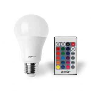 LEDOLET - LEDOLET RGB 9W AMPUL KUMANDALI