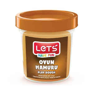 LETS - LETS OYUN HAMURU KAHVE 115 gr L8440-6