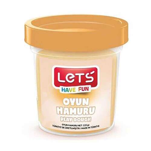 LETS OYUN HAMURU TEN RENGİ 115 gr L8440-12