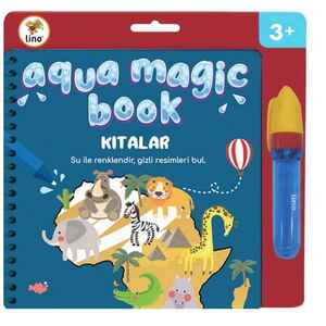 LINO - LINO TFL-1001 AQUA MAGIC BOOK KITALAR SİHİRLİ BOYAMA KİTABI