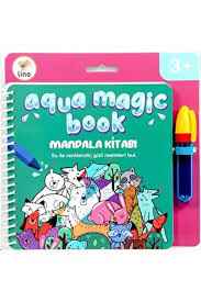 LINO - LINO TFL-1003 AQUA MAGIC BOOK MANDALA SİHİRLİ BOYAMA KİTABI