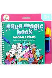 LINO TFL-1003 AQUA MAGIC BOOK MANDALA SİHİRLİ BOYAMA KİTABI