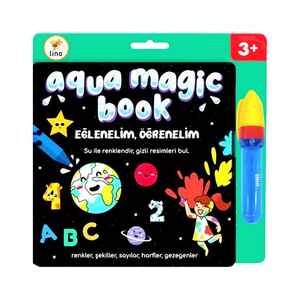 LINO - LINO TFL-1004 AQUA MAGIC BOOK EĞLENELİM ÖĞRENELİM SİHİRLİ BOYAMA KİTABI