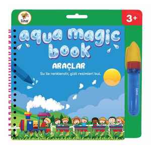 LINO - LINO TFL-1006 AQUA MAGIC BOOK ARAÇLAR SİHİRLİ BOYAMA KİTABI