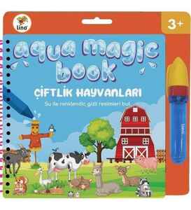 LINO - LINO TFL-1007 AQUA MAGIC BOOK ÇİFTLİK SİHİRLİ BOYAMA KİTABI