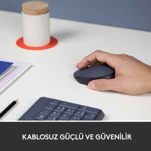 LOGITECH - LOGITECH M170 KABLOSUZ SİYAH MOUSE (1)