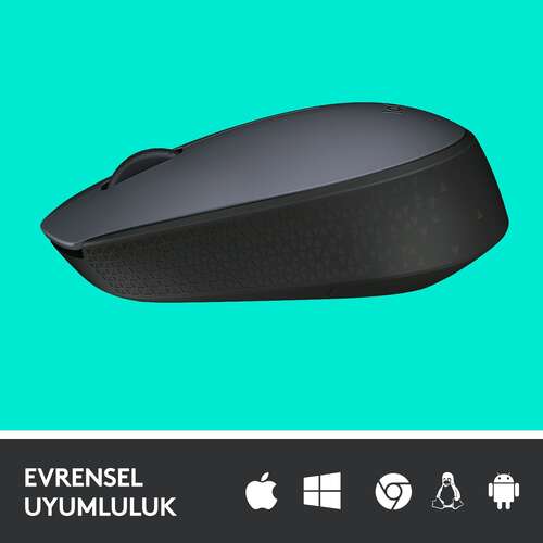 LOGITECH M170 KABLOSUZ SİYAH MOUSE