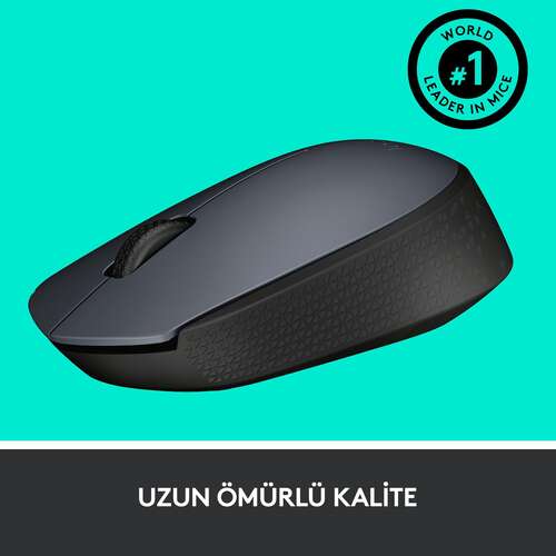 LOGITECH M170 KABLOSUZ SİYAH MOUSE