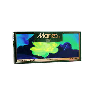 MARIES - MARİES 12 RENK GUAJ BOYA 12 ml 7312B MRMAR0013