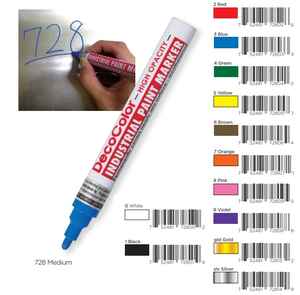 MARVY - MARVY DECOCOLOR 728 SİYAH PAINT MARKER