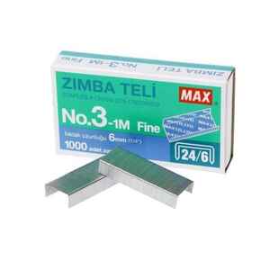 MAX - MAX ZIMBA TELİ 24/6 NO:3 1M 600302