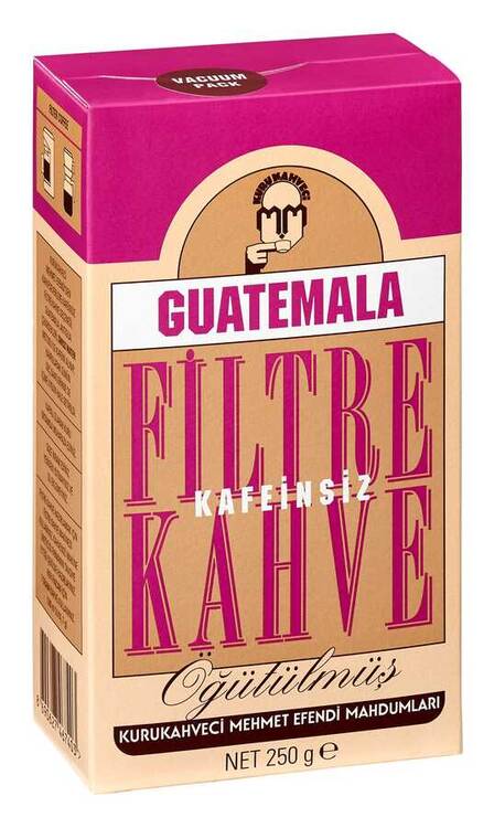 Mehmet Efendi Guatemala Kafeinsiz Filtre Kahve 250 GR