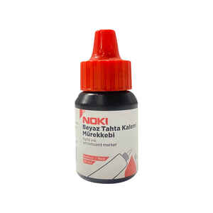 NOKI - NOKİ BEYAZ TAHTA KALEMİ MÜREKKEBİ KIRMIZI 30 ML 1663-030-080